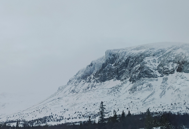 A beautiful mountain in Norway Hemsedal OC x