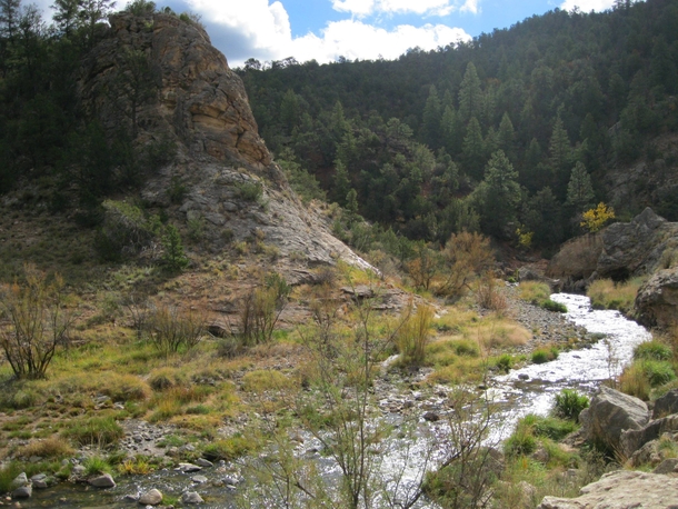 A Bend in the River Jemez River New Mexico x 