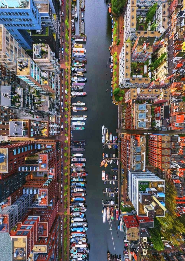 A Canal in Amsterdam 