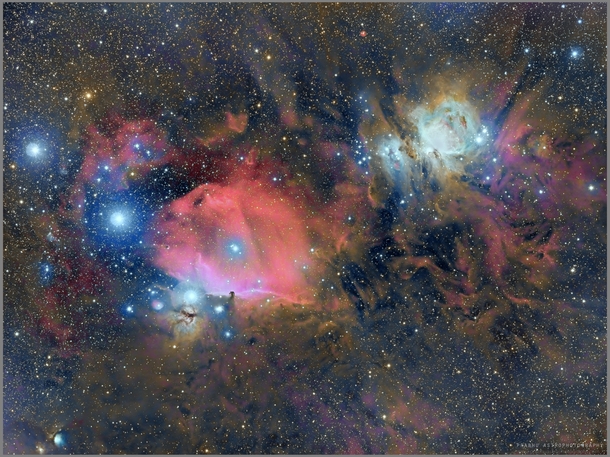 A Close up of Orion Constellation