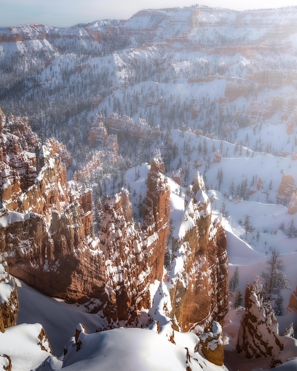 A cold and snowy Bryce Canyon  Bruce Canyon UT