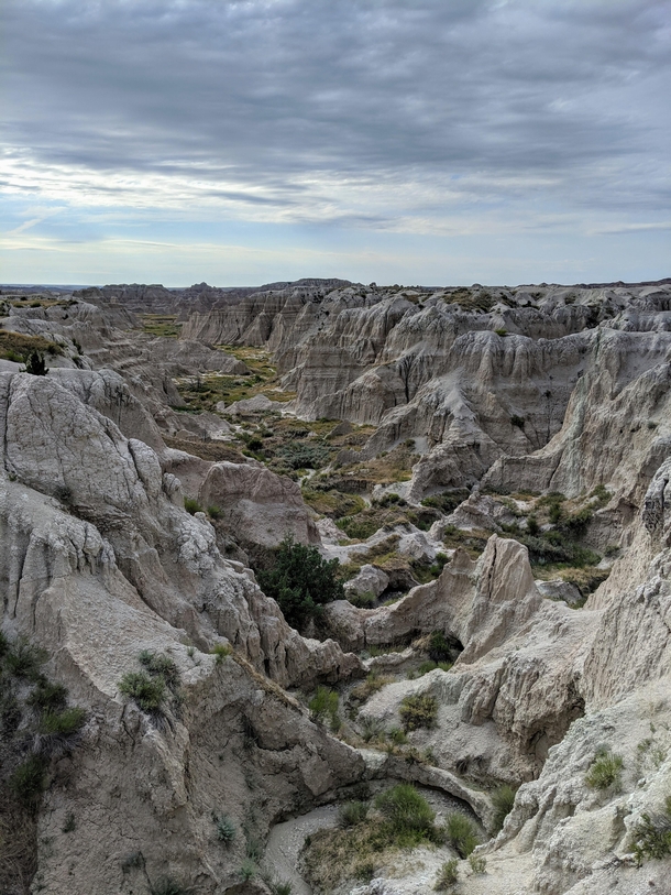 A Few Miles Off-road in the Badlands South Dakota USA 