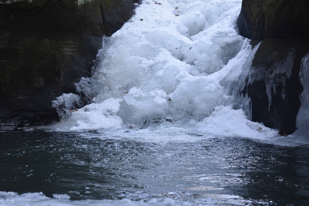 A Frozen Waterfall 