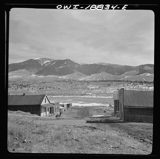 A ghost town Moreno Valley Colfax County New Mexico February by John