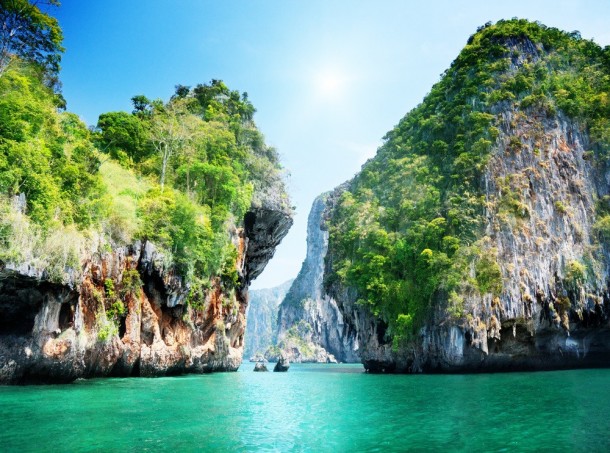 A gorge in Thailand 