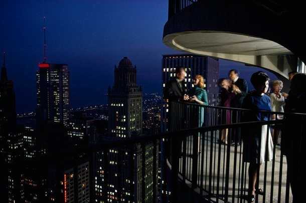 A high-rise party in Chicago 