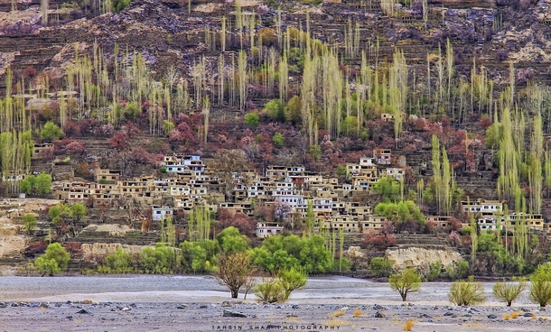 A Hillside Village in the Chitral Valley  x-post rExplorePakistan