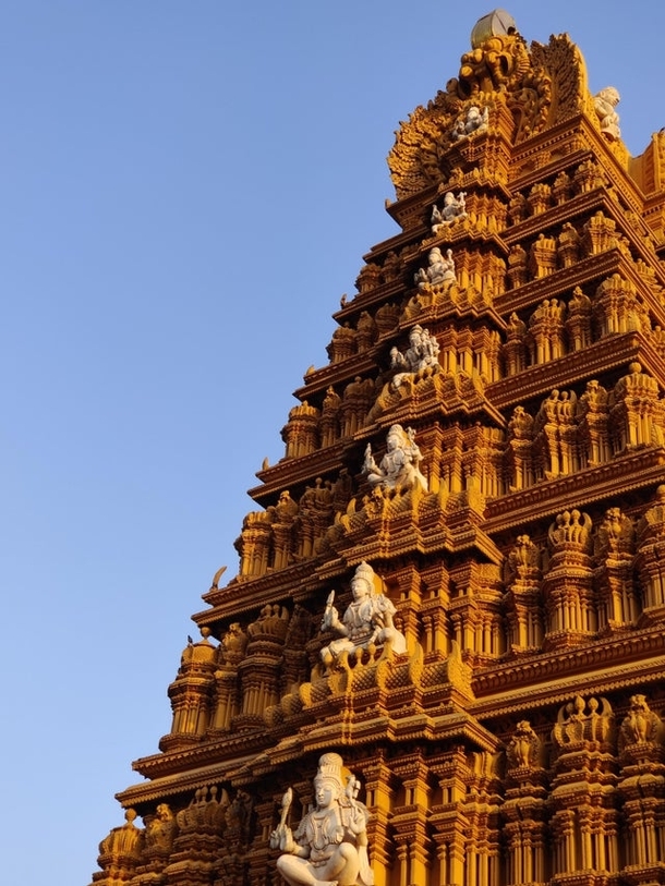 A Hindu temple in Nanjangudu Karnataka India