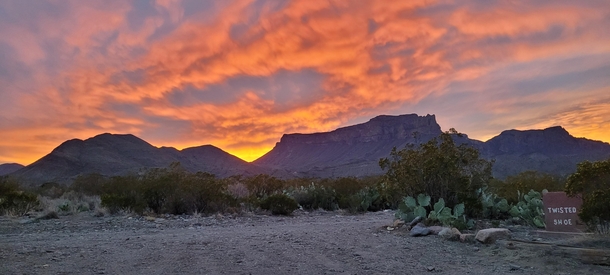 A little sky watching in Big Bend National Park