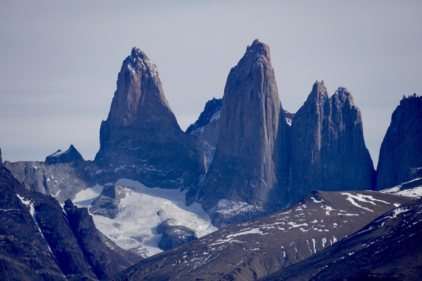 A look to the towers Torres del Paine Regin de Magallanes y la Antrtica Chilena Chile 