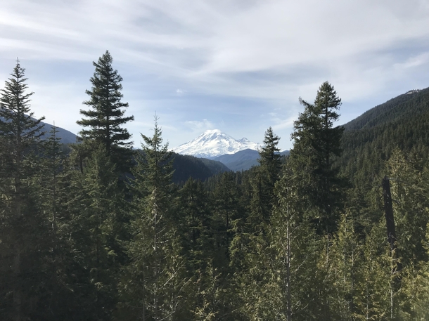 A lot of Mt Rainier posts lately so heres mine May  OC x