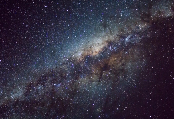 A Milky Way shot I took last winter near my town in Argentina 
