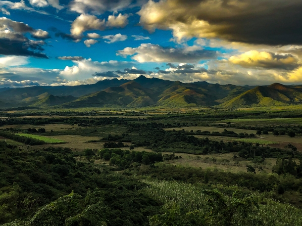 A mountain near Trinidad Cuba 