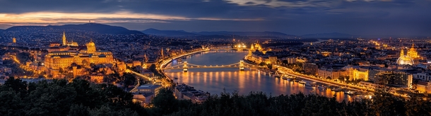 A panorama of Budapest by Thomas Mrkeberg 
