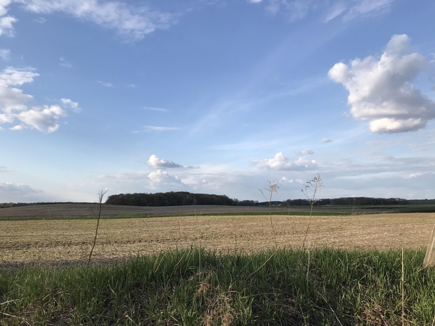 A peaceful plain near my home Minnesota 