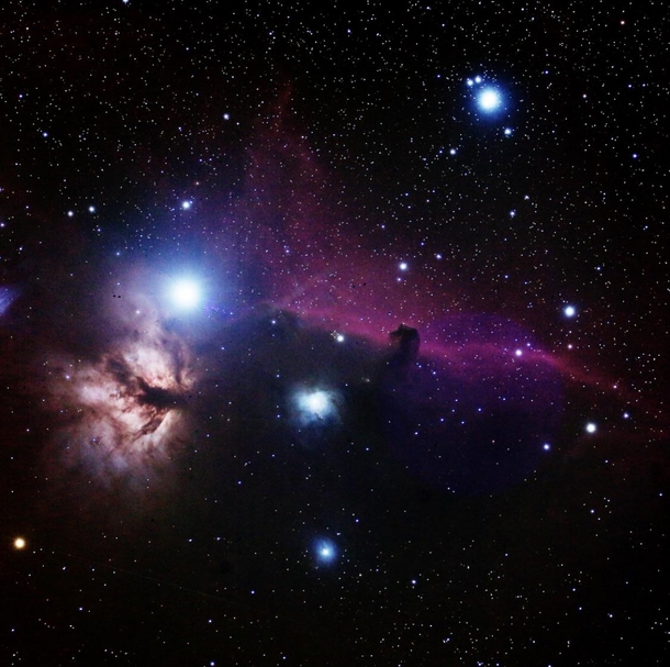 A photo of the horse head nebula I took  years ago