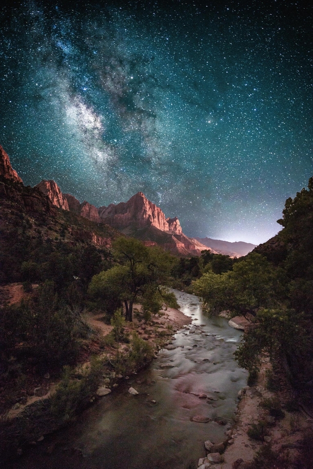 A photograph from Levi Siebens in Zions National Park