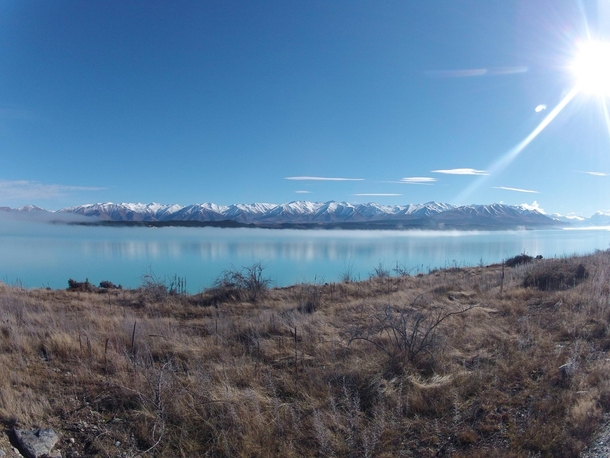 A picture I took of Lake Tekapo New Zealand in July  