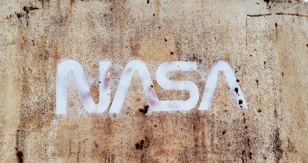A piece of NASA equipment left to rot