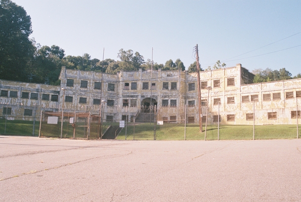 A prison in Asheville NC that I took on some film while at a bachelor party