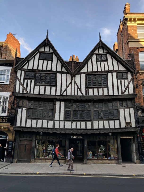 A Quirky Tudor Building in York UK