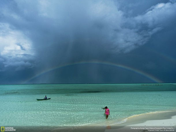 A rainbow in the Philippines 