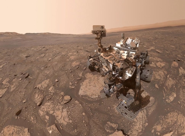 A recent selfie by NASAs Curiosity Mars rover