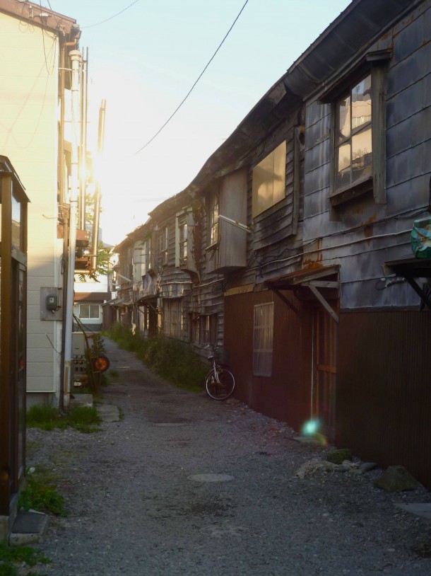 A side street in Hakodate Japan 