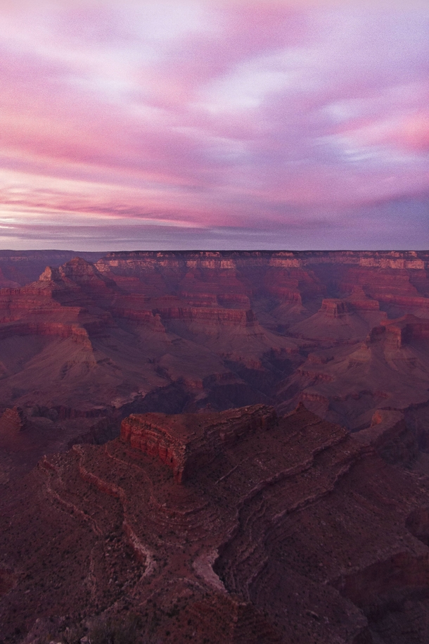 A spectacular Grand Canyon sunset 