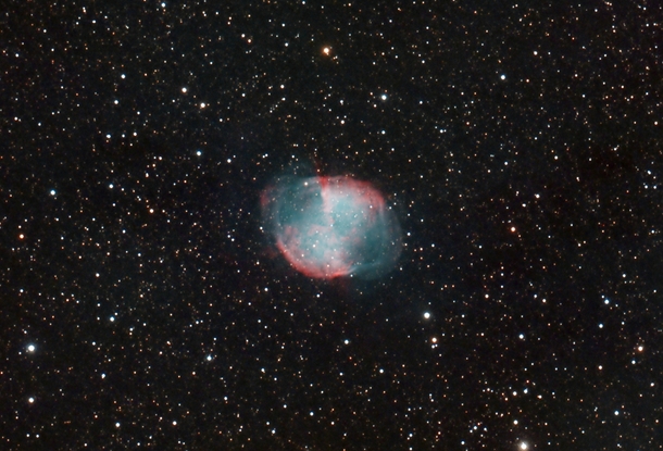 A Stars Death Bed - The Dumbbell Nebula 