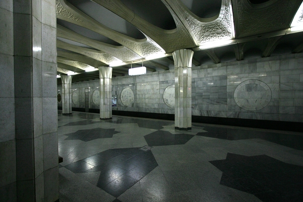 A station of the Tashkent MetroTashkentUzbekistan