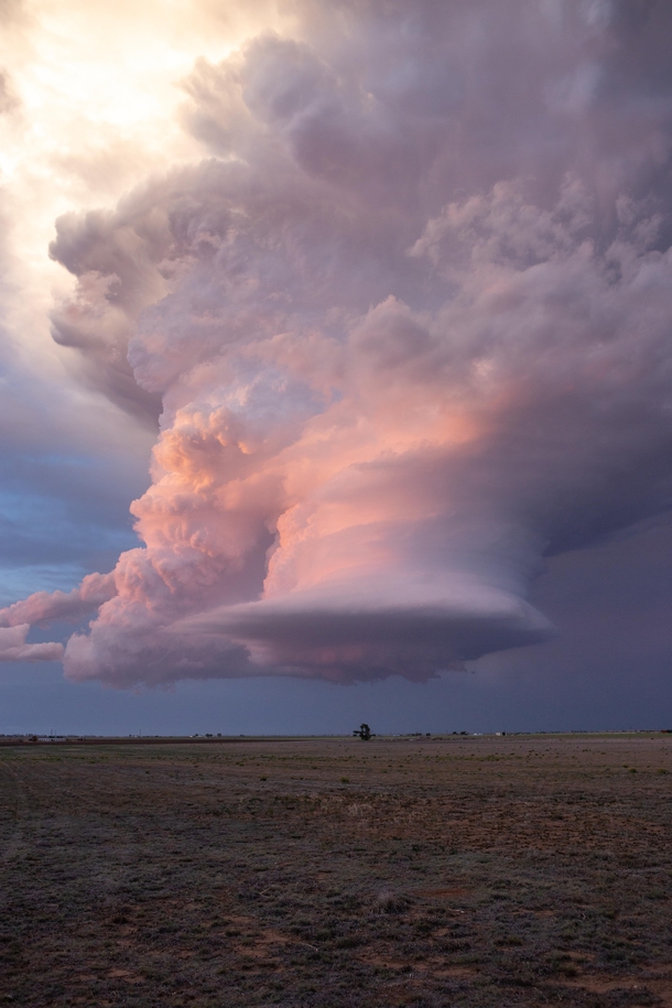 A storm in the Texas panhandle 