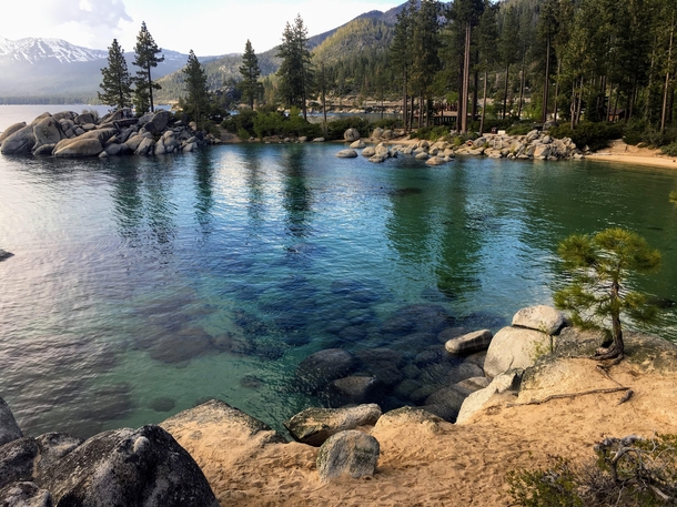 A summer evening in Lake Tahoe 