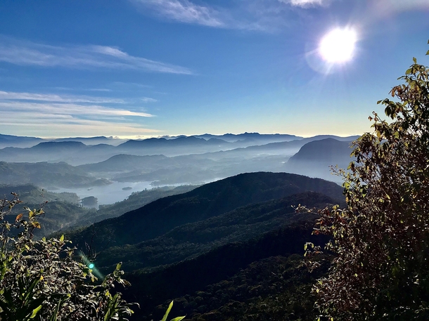 A view from Adams Peak Sri Lanka x OC