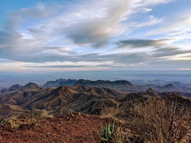 A View from the Rim - South Rim - Big Bend National Park - TX  x