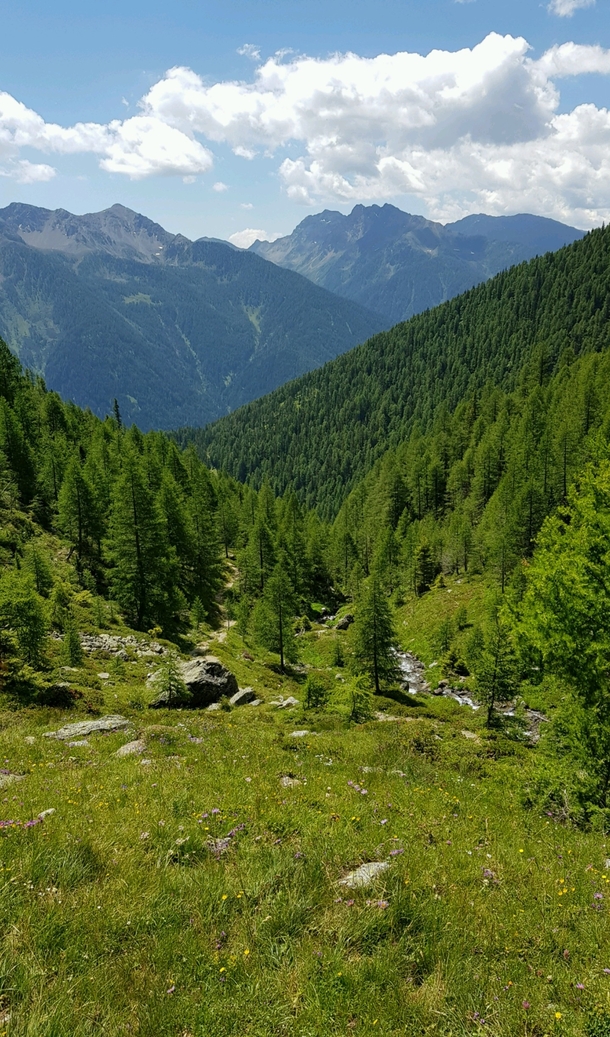 A view from the Top  in Southern Tirol Italy