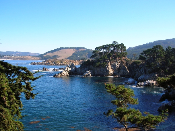 A view of the Pacific at Point Lobos CA  xpost from rSeaPorn