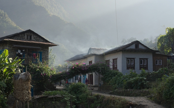 A village in Nepal 