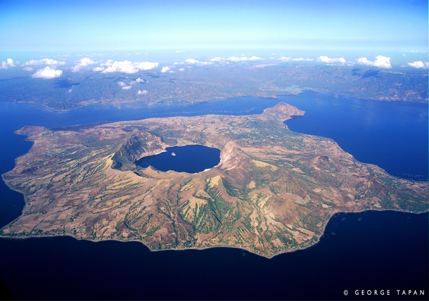 A Volcano within a Lake within a Volcano within a Lake Batangas Philippines 