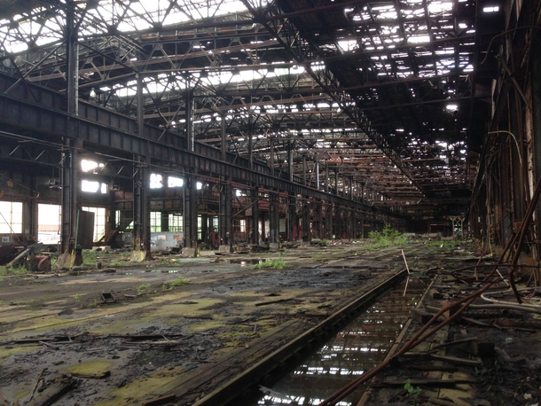 Abandon Train yard Massachusetts 