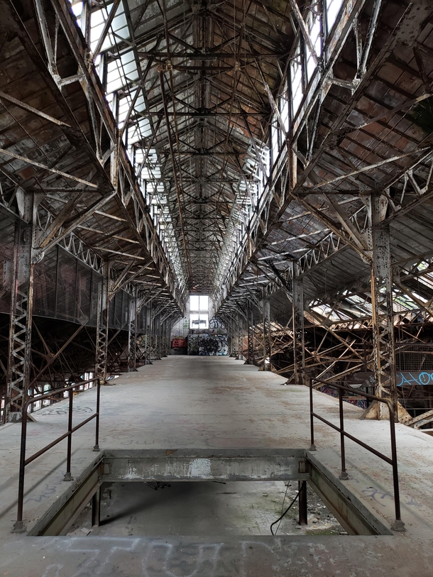 Abandonded factory in Cleveland Ohio