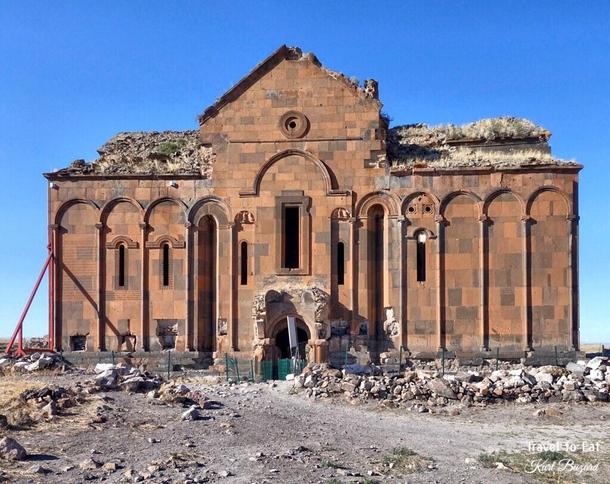 Abandoned Armenian Church in Ani Turkey