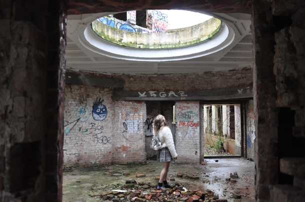 Abandoned asylum from the s in Tervuren Belgium
