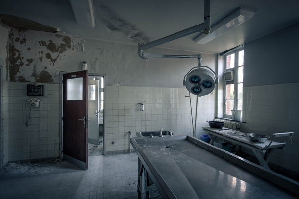 Abandoned Autopsy Room in a Hospital in Belgium  by A R