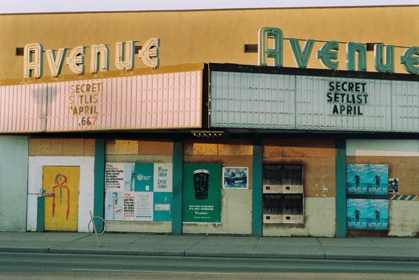 Abandoned avenue theatre building Edmonton 