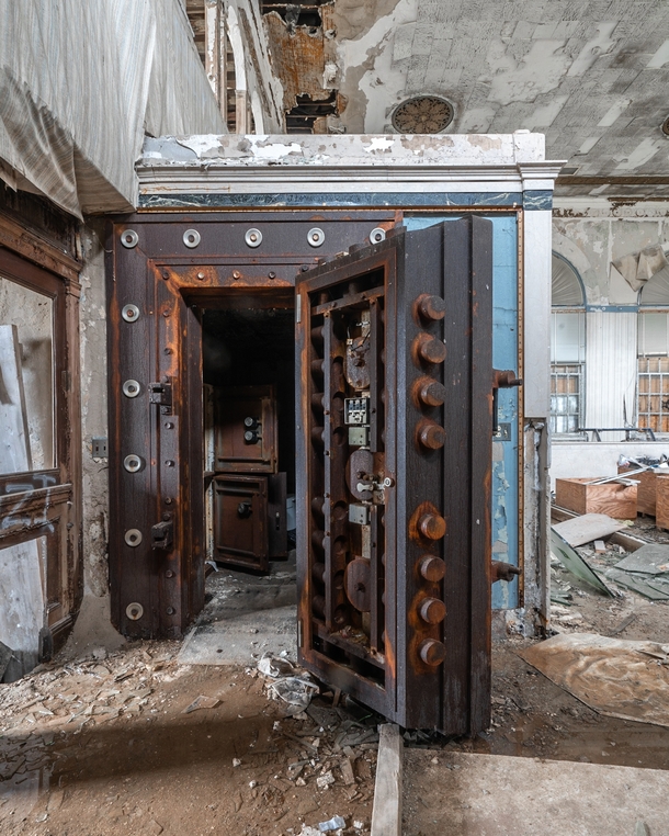 Abandoned bank vault  