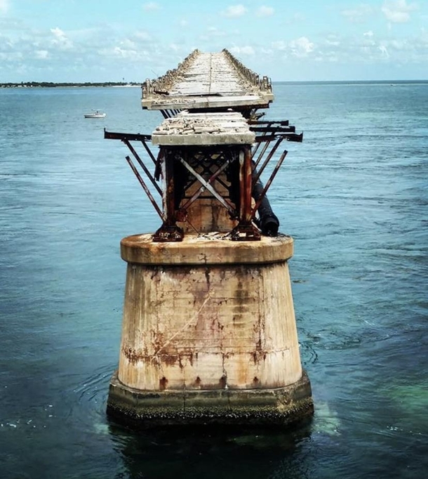 Abandoned Bridge Florida Keys