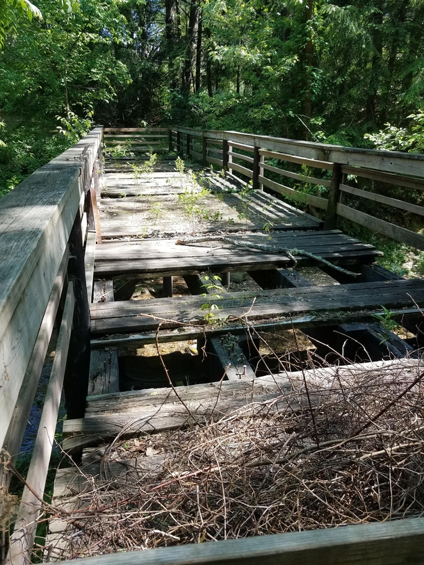 Abandoned Bridge in Tennessee 