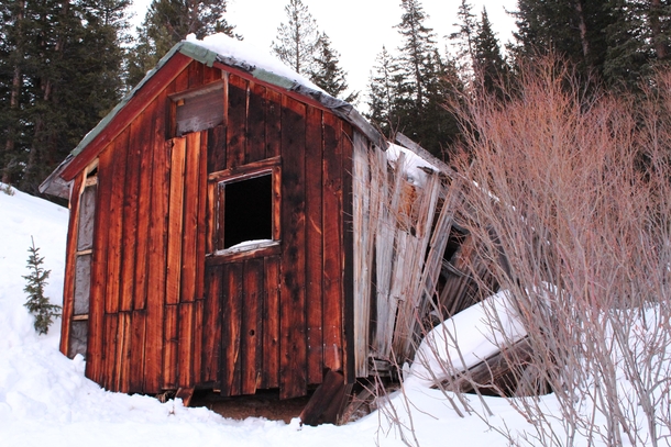 Abandoned Cabin in The Rockies CO 