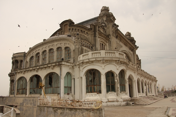 Abandoned casino Constanta Romania   By KnitSpirit